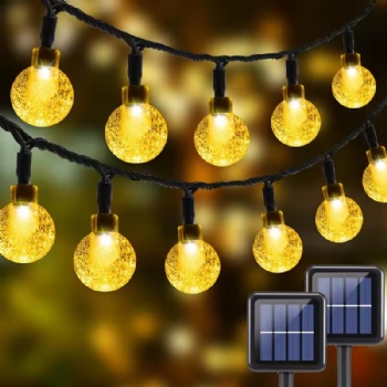 Outdoor Crystal Globe Lights Solar String Light SL004